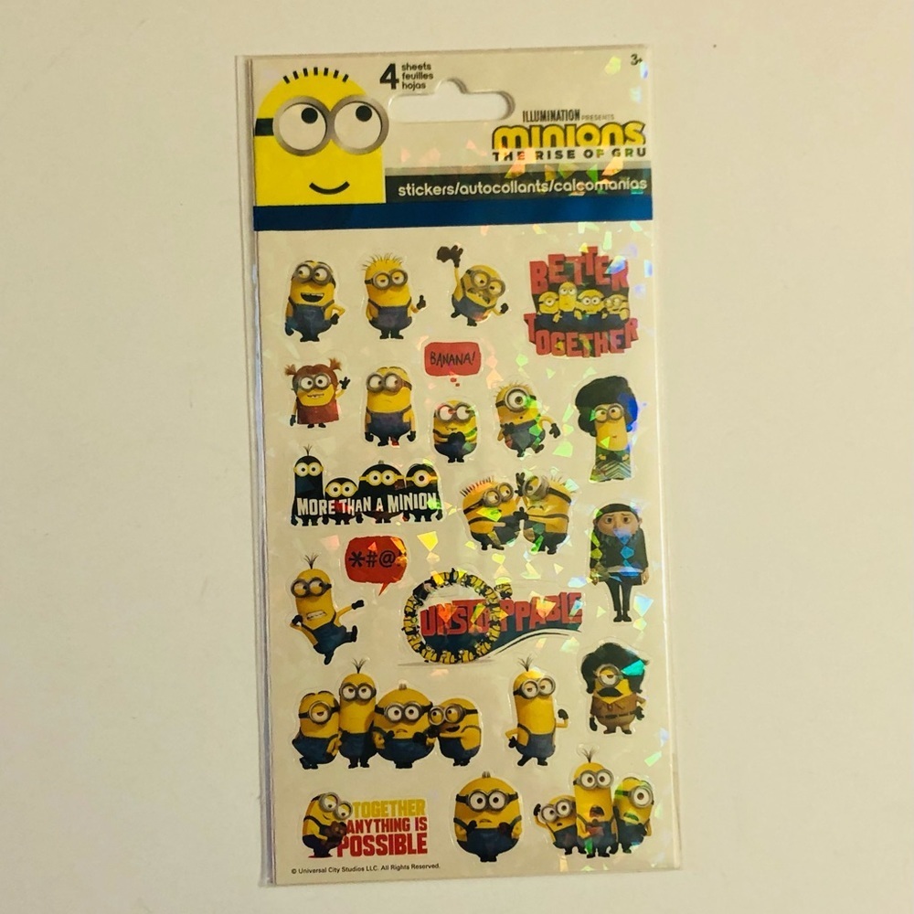 Minions Sticker Pack - Picture 2 of 10